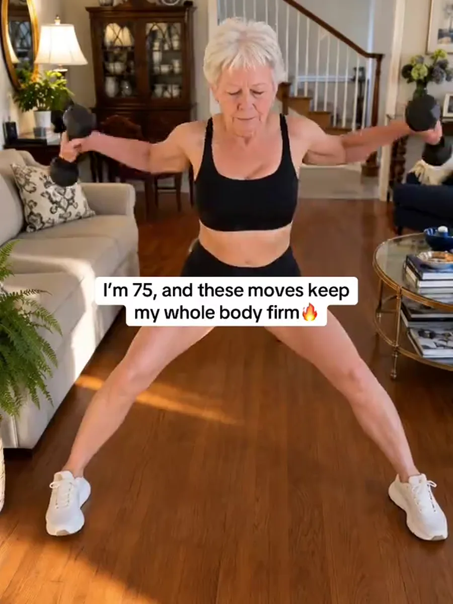Nancy sharing her everyday wellness routine